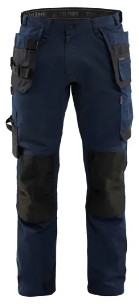 WERKBROEK 2WEG STRETCH MET GEREEDSCHAPSZAKKEN DONKER MARINEBLAUW C54 175018328600C54